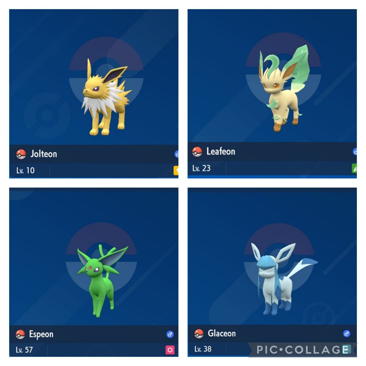 Leafeon and Glaceon are now available on Pokémon Go using these names :  r/gaming