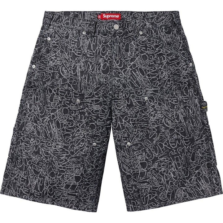 パンツ 34 Supreme Baggy Denim Short Black Supreme Baggy Denim Short Black Men's - SS24 - US