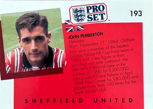 Pro Set English Football 1990-91 Football Trading Card Individual 179-328 - Picture 32 of 302