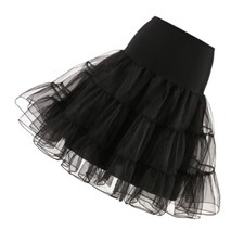 Vintage Tulle Petticoat Retro Tutu Underskirt Hoopless