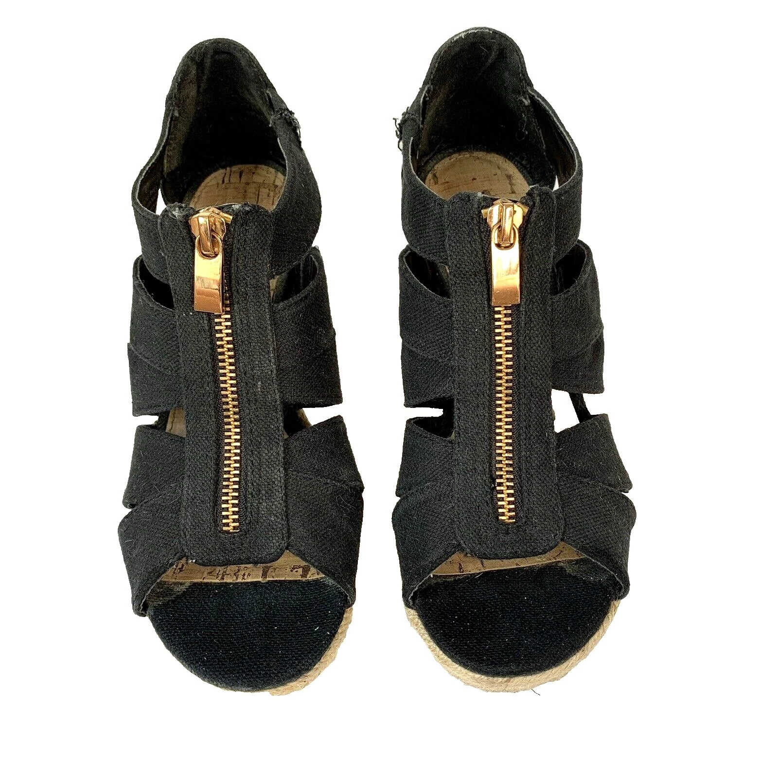 Cuña Merona Mujer Negro