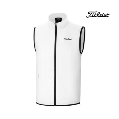 T -Vest Spring/Summer Soft Outdoor Sports Golf Stand-Up Jacket-NEW