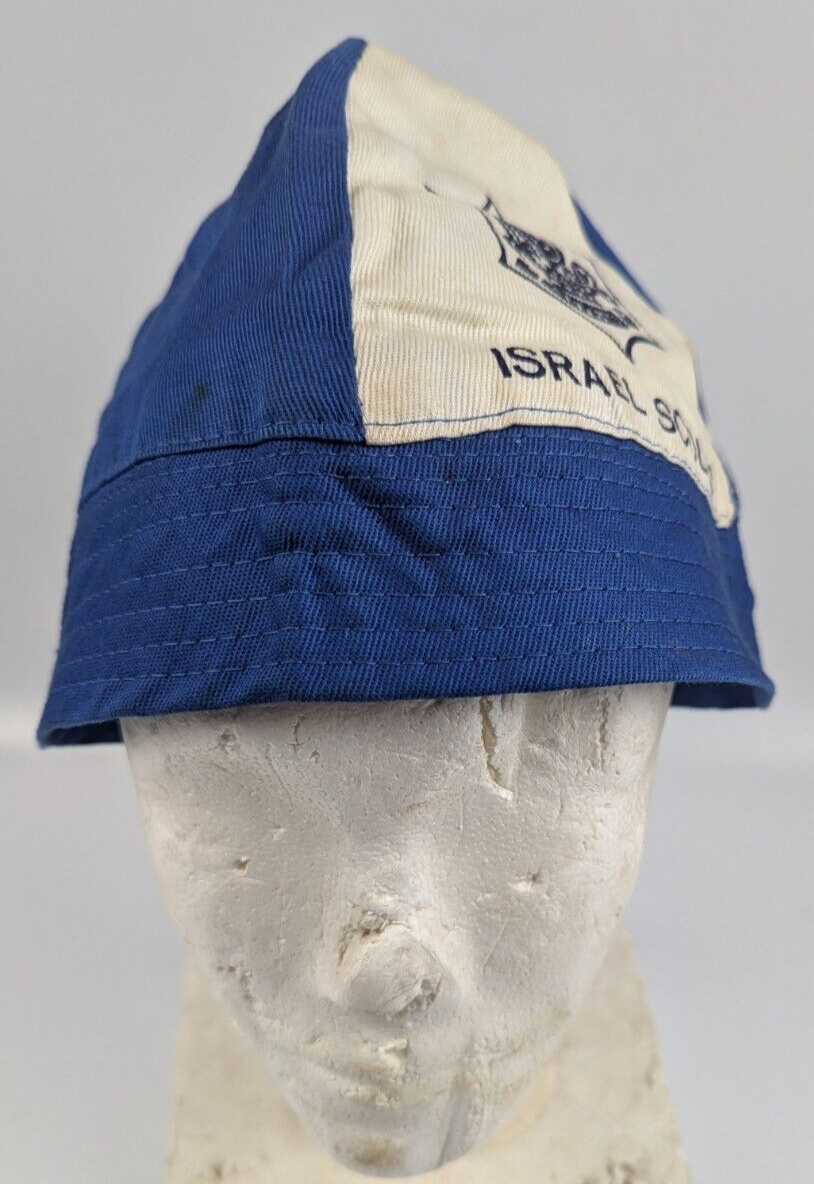 Vtg HaTzofim Hebrew ISRAEL Scouts Movement KOVA TEMBEL HAT 60-70'S