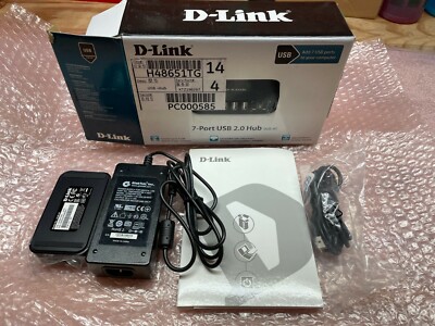 GE VOLUSON KTZ196267, USB Hub (D-Link DUB-H7) 7 port USB 2.0 HUB