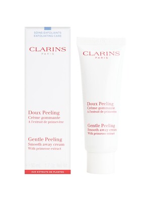 Clarins Gentle Peeling Smooth Away Cream All Skin Types 1.7 OZ