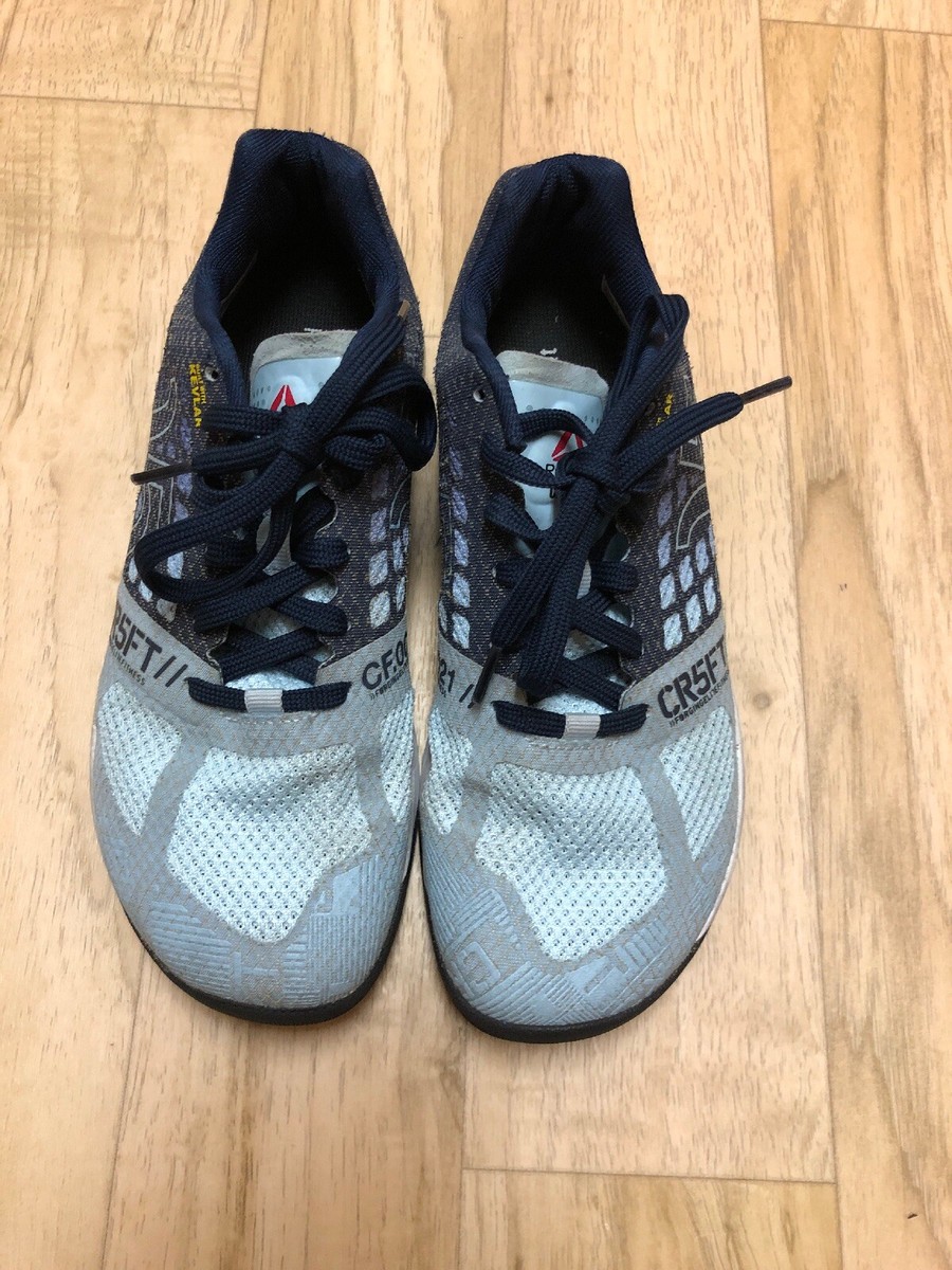 Reebok Kevlar Crossfit Size Mens Blue Shoes