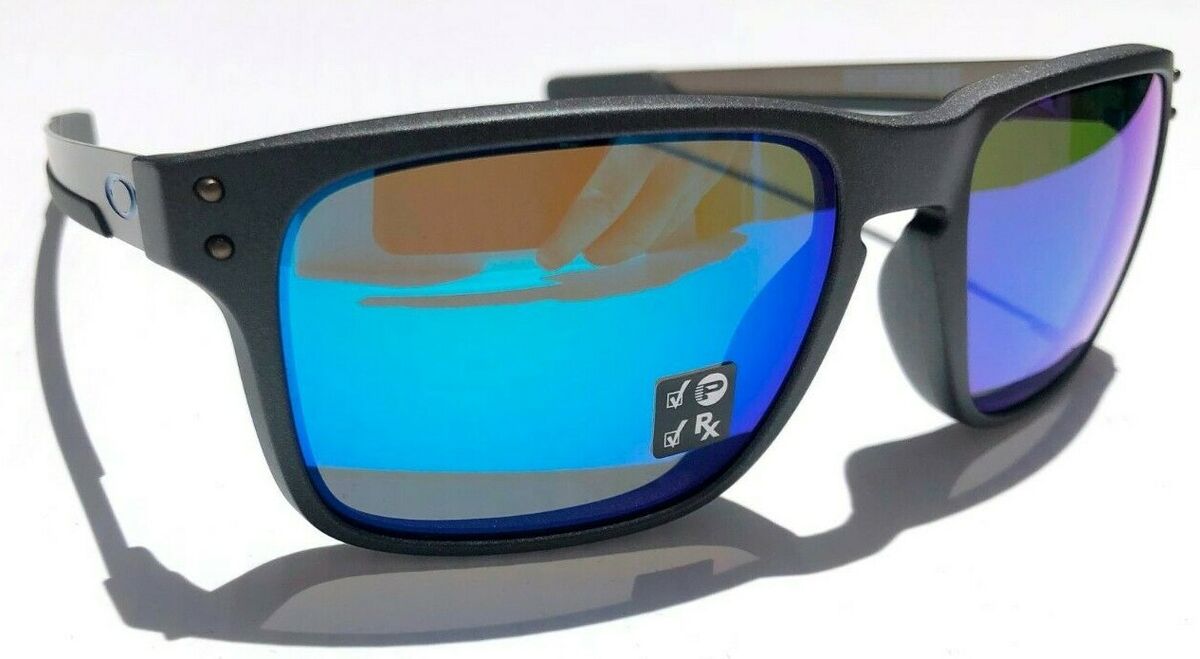 NEW* Oakley HOLBROOK MIX Gunmetal Steel POLARIZED Sapphire NEW* Oakley HOLBROOK MIX Gunmetal Steel POLARIZED Sapphire