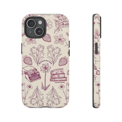 Blush Bookish Coquette Phone Case | X22 - 第 42/271 張圖片