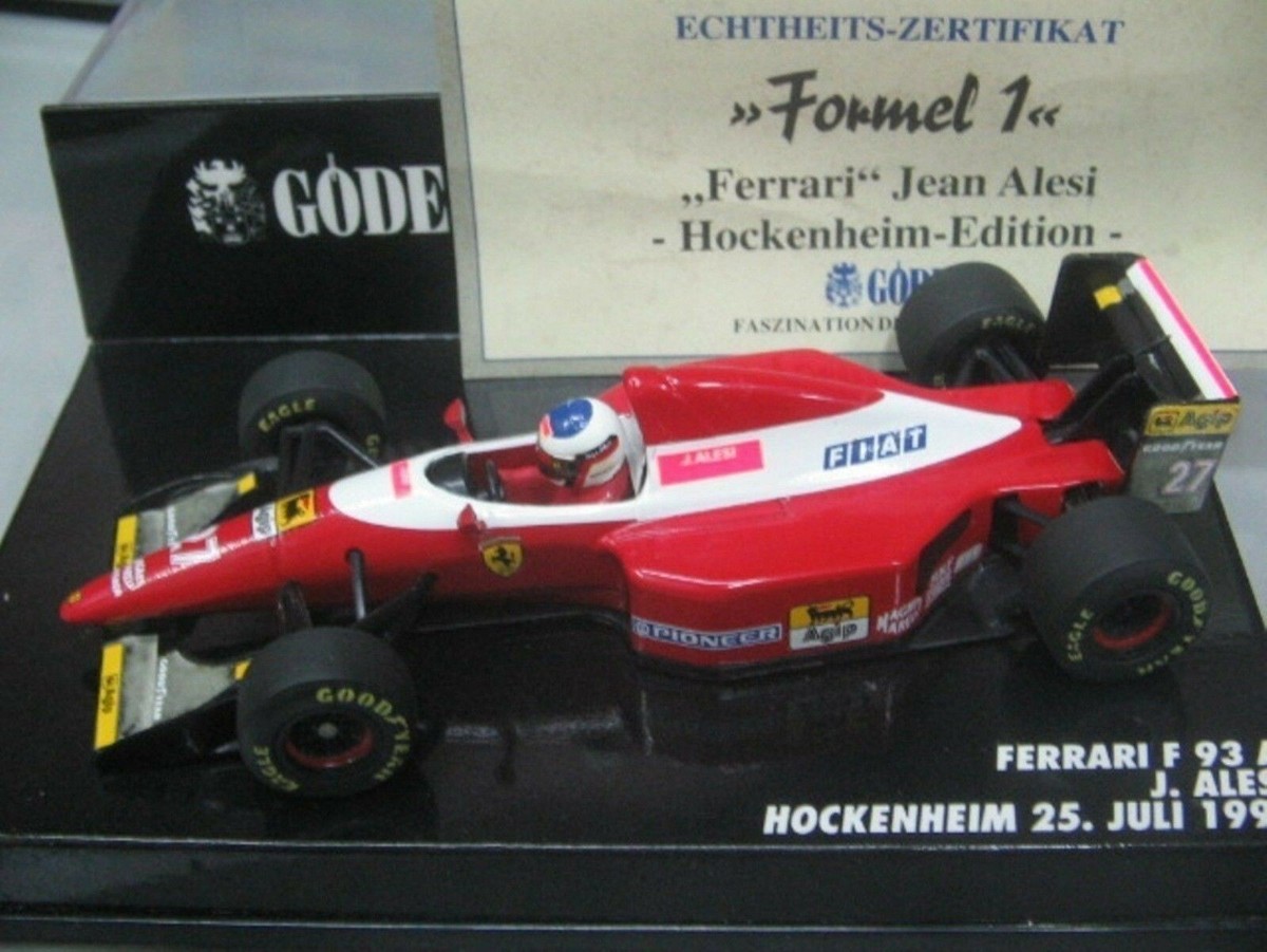 WOW EXTREMELY RARE Ferrari F93A #27 J Alesi Hockenheim 1993