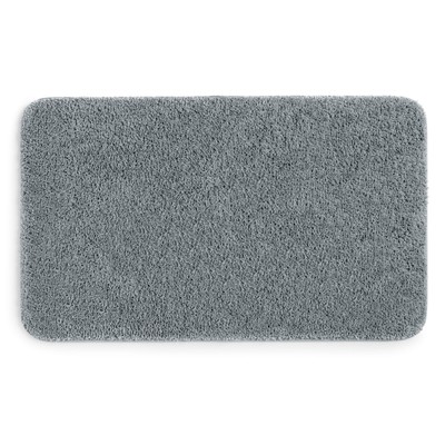 Mainstays Basic Polyester Skid Resistant 24'' X 40'' Bath Home Supplies Rug Grey
