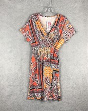 HAPTICS by Holly Harper Floral Soft Dress Size Small & 1XL Pocket Elastic Waist