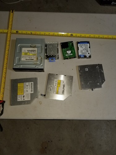 Lot of computer parts Hard Drives - For parts | eBay