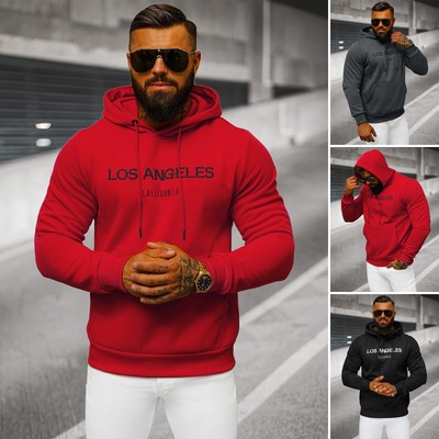 Sweatshirt Kapuzenpullover Pullover Hoodie Kapuze Print Herren OZONEE 27B6507Z