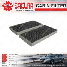 Sakura Cabin Filter for Kia Cerato TD Sorento BL Sportage KM Includes 2 Filters