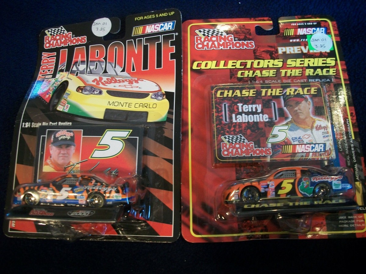 Racing Champions TERRY LABONTE Chrome Chase the Race + Nascar 2000