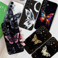 Butterfly Pattern Phone Case Soft Cover For Samsung Galaxy S25 S24 A16 A56 A36
