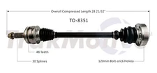 For Lexus LS400 1995-2000 Rear Passenger Right CV Axle Shaft SurTrack TO-8351