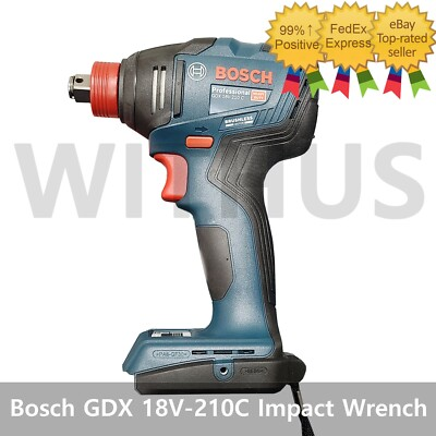 #ad Bosch GDX 18V 210C Professional Cordless Brushless Impact Driver WrenchBareTool= $161.49