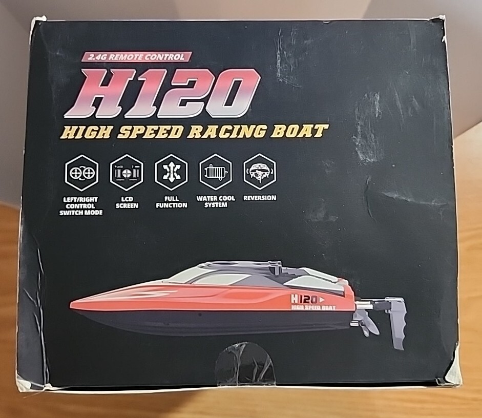 H120 High Speed Racing Boat レーシングボートラジコン H120 High Speed Racing Boat レーシングボートラジコン Amazon