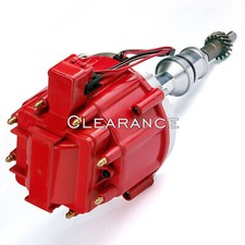 Red Cap Distributor W 65k Coil Sbf Ford Small Block 260 289 302 Hei Ignition