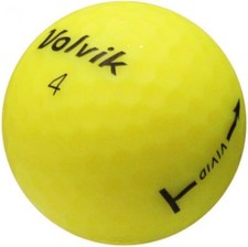 Volvik Vivid Yellow Used Golf Balls, Mint Condition, AAAAA Quality