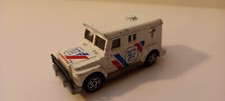 fourgon blindé  BANK security  ech 1/57  MAJORETTE  occasion sans boite Réf  204