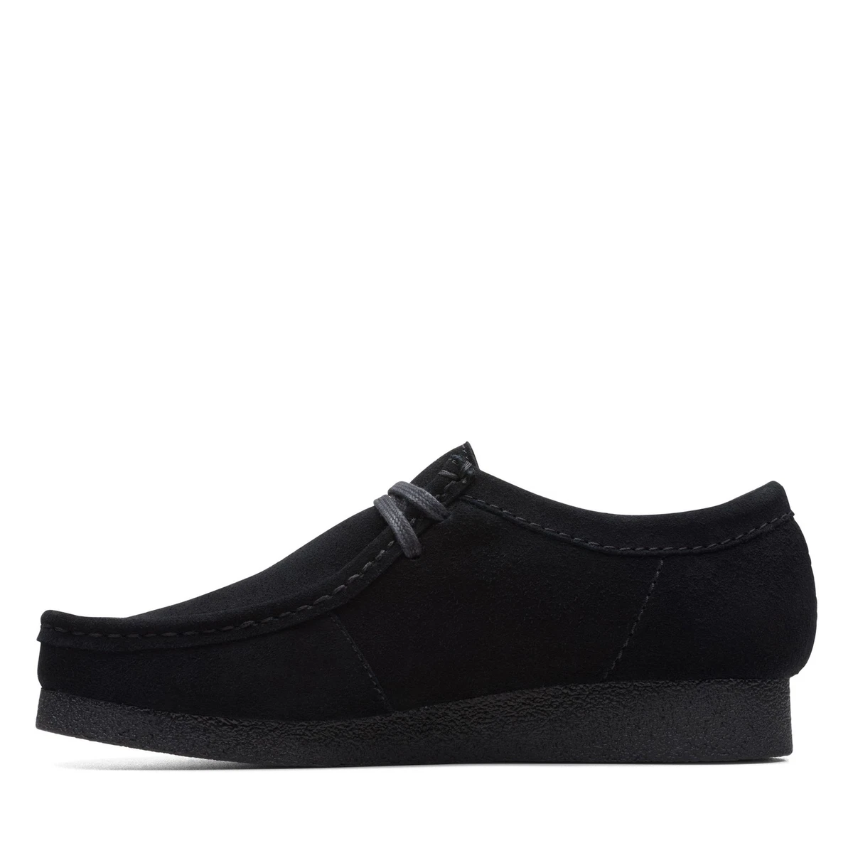 Clarks Men&#039;s Wallabee Black Suede 26172820 | eBay