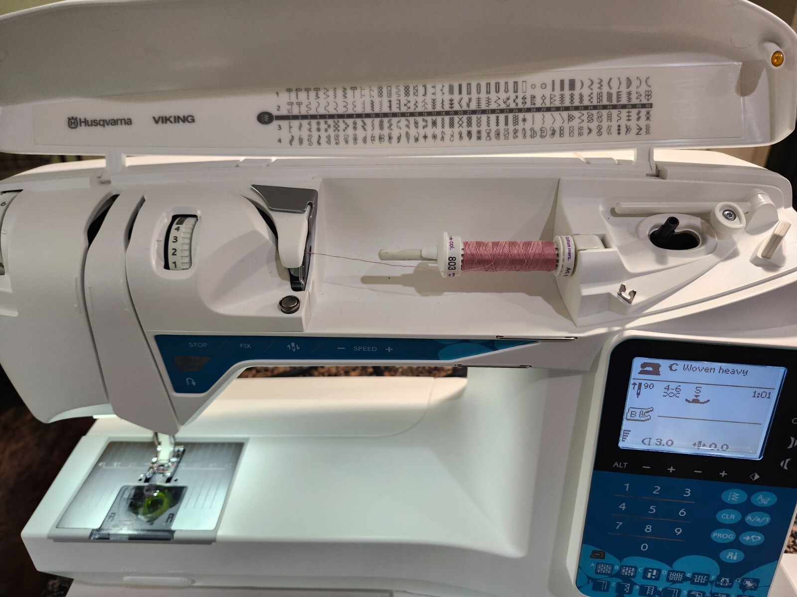 Husqvarna Viking Opal 650 Sewing Machine Excellent Condition eBay