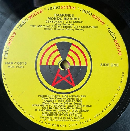 RAMONES Mondo Bizarro 1992 Original US RARE LP Radioactive 33T - Picture 4 of 4