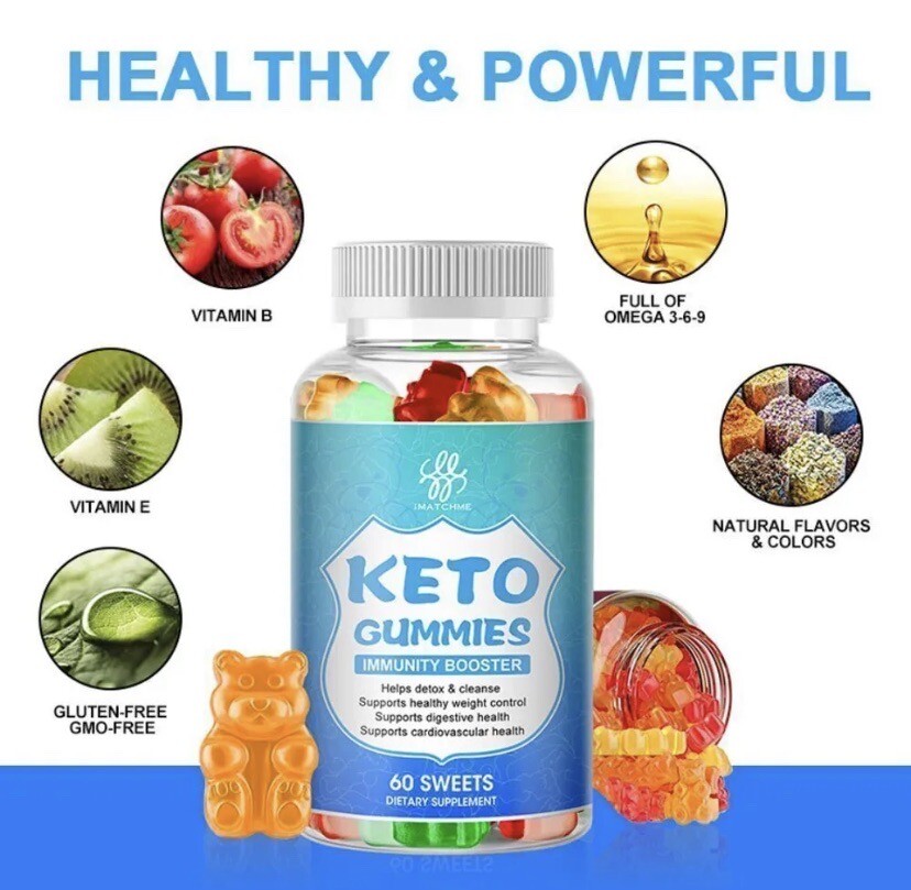 Keto Bear Gummies Ketone Weight Loss Suppress Appetite Boost Energy Exp