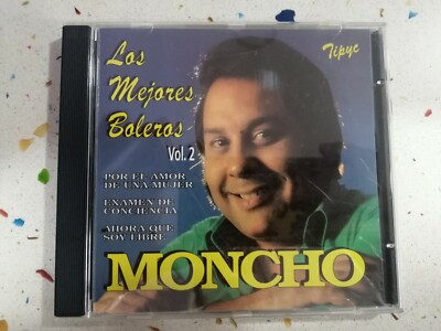 MONCHO LOS MEJORES BOLEROS VOL. 2 CD POR EL AMOR DE UNA MUJER 