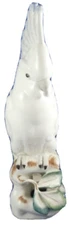 Art Nouveau KPM Berlin Cockatoo Bird Porcelain Figure Figurine Porzellan Figur B