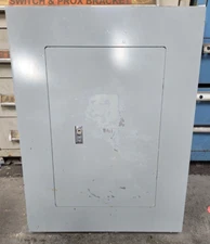 😎 SQUARE D 125 AMP MAIN LUG PANELBOARD 480Y/277 VAC 3 PHASE 12 CIRCUIT TYPE 1