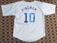 Dave Kingman - Signed Chicago Cubs Road  Jersey Inscribed 