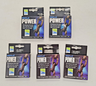 Preston Reflo Fishing Line Power Monofilament Coarse Carp Match 100m River Lake