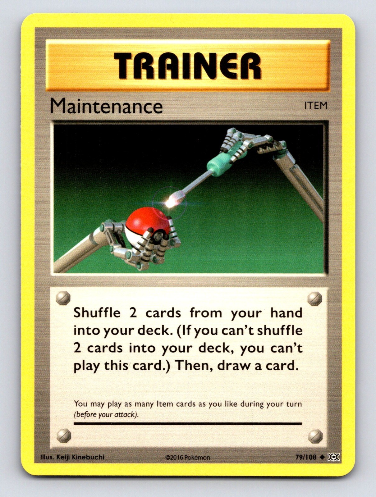 Full Heal 78/108 – Trainer – Uncommon – XY Evolutions Pokémon Card
