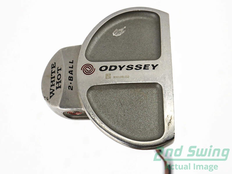 Odyssey White Hot 2-Ball Putter Right-Handed 35in Steel Shaft