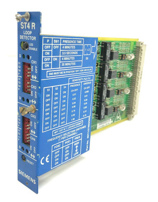 SIEMENS ST4 R Loop Detector Board ST950 ICM Intelligent Traffic System