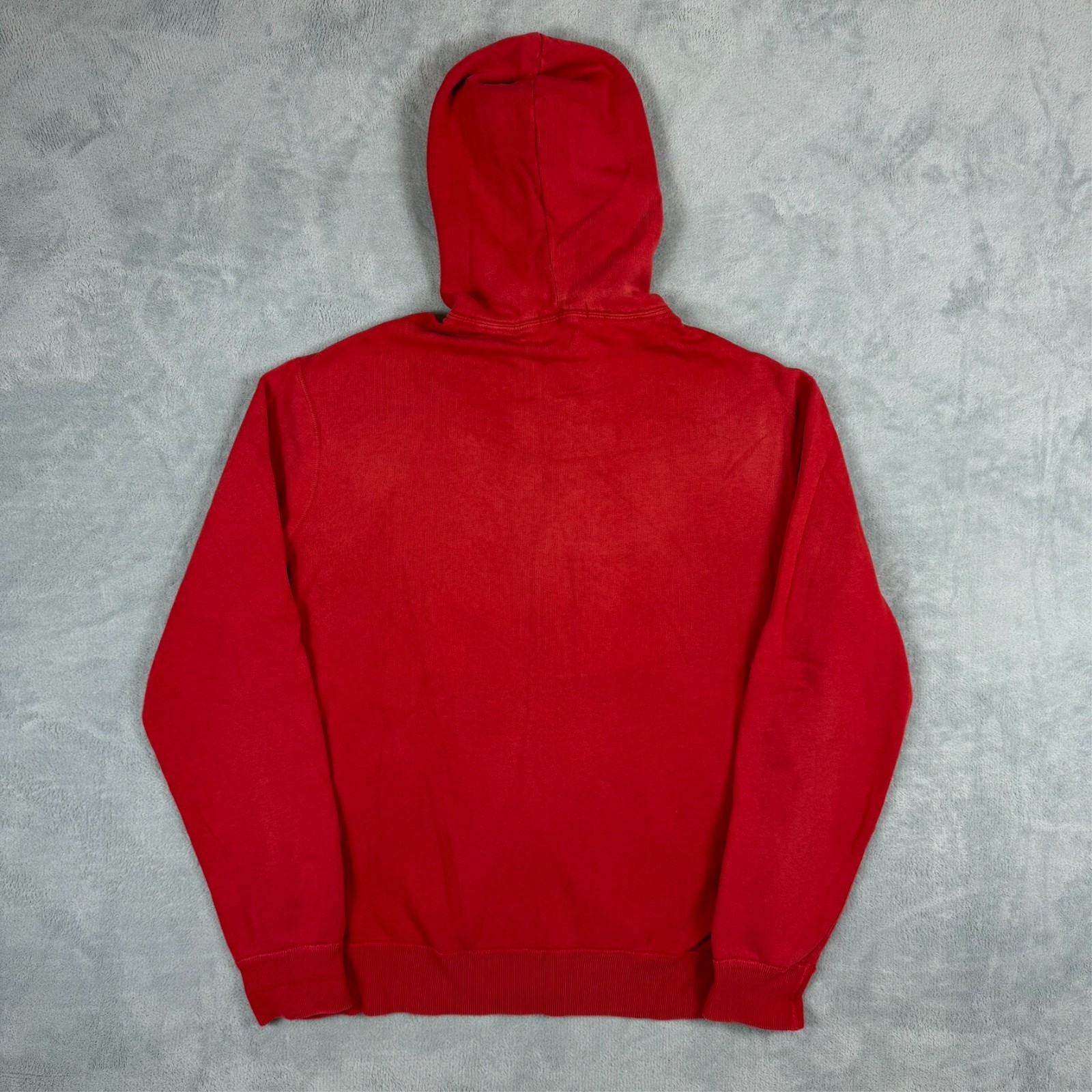Vintage Polo Ralph Lauren 2000's Y2K Red Oversized Large Full Zip Hoodie image 7