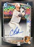 2025 Bowman Draft Caden Bodine Chrome Auto Refractor Black X-Fractor 1st #/10