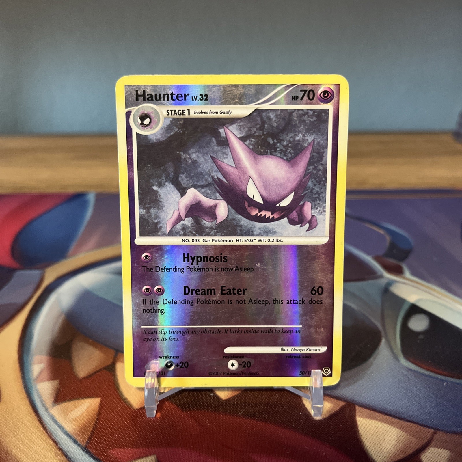 Haunter 50/130 Diamond and Pearl Reverse Holo Pokemon TCG