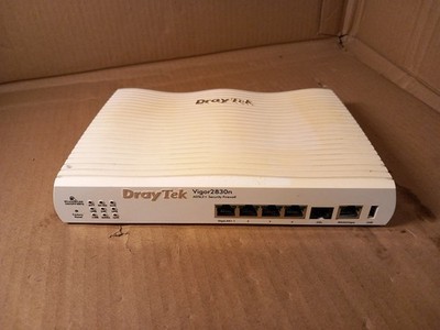 DrayTek Vigor2830n Wireless N Gigabit ADSL2+ Router Firewall OHNE NETZTEIL & ANTENNEN