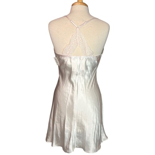 Linea Donatella Ivory 2 Pc Short Chemise & Robe Set Womens Medium New With Tags - Picture 7 of 13