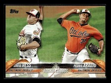 2018 Topps Update Series - David Hess Pedro Araujo #US29 (RC)