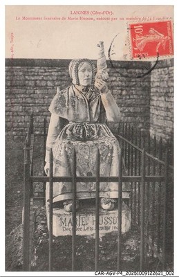 CAR-AGVP4-0094-21 - LAIGNES - Das Grabdenkmal von Marie Husson ausgeführt p
