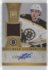 2013 Panini Select Rookie Jersey Silver Prizm 32/99 Ryan Spooner #270 Auto 0q5