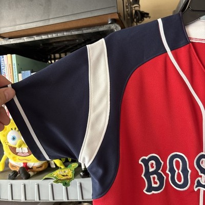 Vintage Majestic Red Sox Men's MLB Genuine Stitched Jersey L | eBay