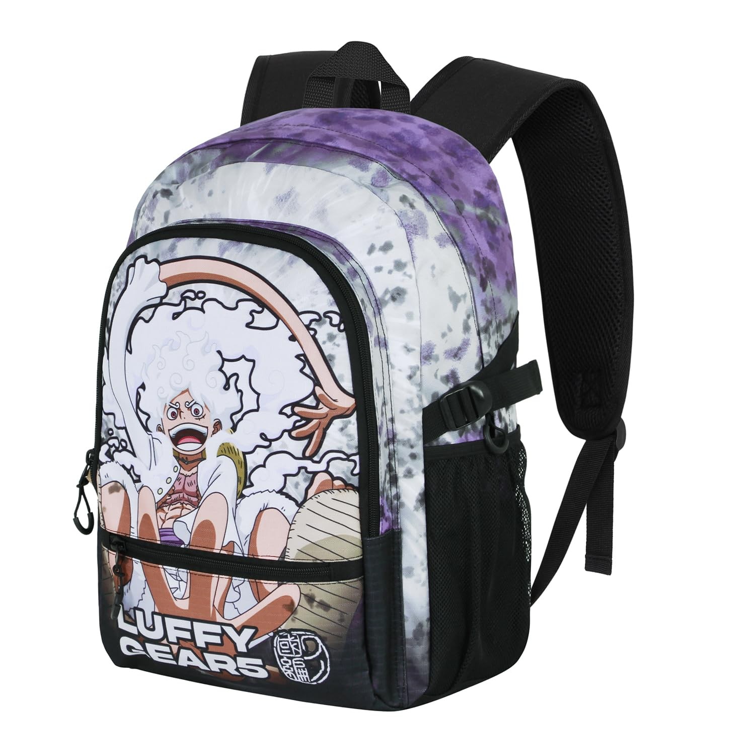Sac à dos Luffy Gear 5 spacieux contre le désordre des grands cahiers