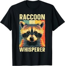 Cute Raccoon Design For Men Women Kids Racoon Lover Raccoon T-Shirt