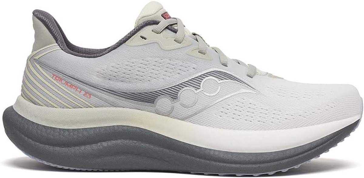 Saucony Triumph 23 Shoes Mens Size 9 W Gray Running Athletic Sneakers S21024-203 Running Shoes Saucony Triumph 23 Grey - Running Emotion main image 2